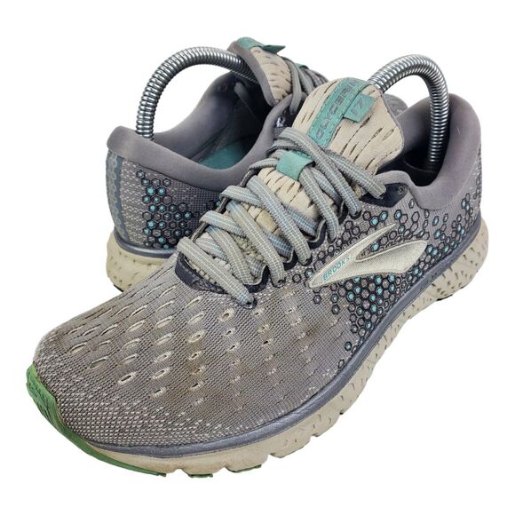 BROOKS Shoes GLYCERIN 17 Womens Size 8 Gray Running Sneaker Athletic 1202831B070 - Picture 10 of 13